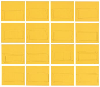 Donald Judd, untitled (Suite of Drawings)