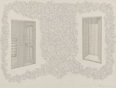 Richard Artschwager, Open Door and Mirror