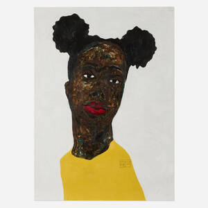 Amoako Boafo, Girl in Yellow
