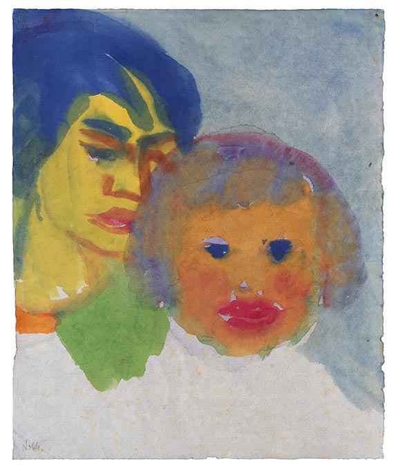Emil Nolde, Mutter mit Kind