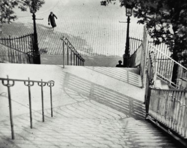 The Stairs of Montmartre, Paris, 1926