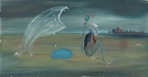 Arthur Boyd (1920-1999) Jonah and the Whale, c.1973