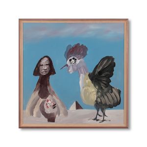 Sidney Nolan (1917-1992) Notes for Oedipus XVIII, 1975