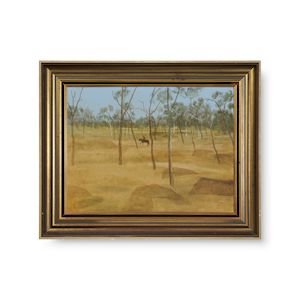 Ray Crooke (1922-2015) Horseman near Chillagoe