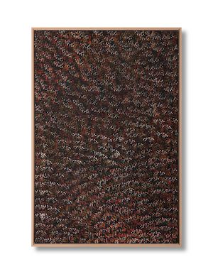 Maxie Tjampitjinpa (circa 1945-1997) Bushfire Dreaming