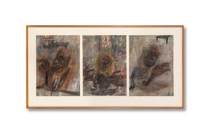 Jenny Sages (Australian, born 1933) Talking with Emily Kame Kngwarreye, 1994 (each)