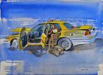 "Etude : Taxi pour Manhattan crash", 2008.