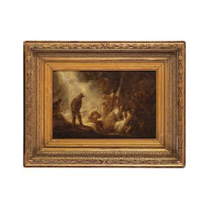 Benjamin Gerritsz. Cuyp (Dordrecht 1612-1652) L'adoration des bergers
