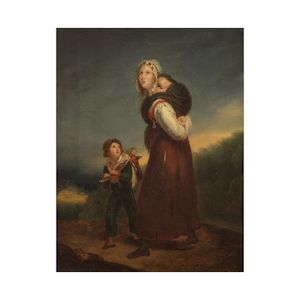 Ary Scheffer (Dordrecht 1795-1858 Argenteuil) La veuve du soldat