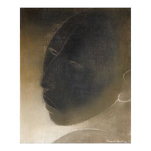 RICARDO MARTÍNEZ (1918-2009) Cabeza en Negro
