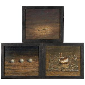 Three works from the Science Fair series;