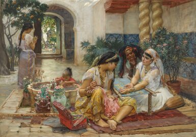 In a Village at El Biar, Algiers