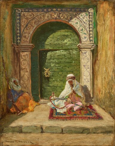 Entrance to the Admiralty Palace, Algiers