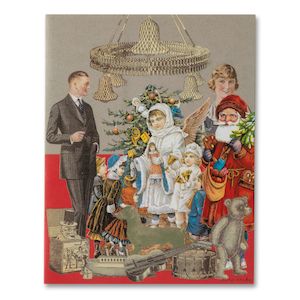 Sir Peter Blake R.A., R.W.A. (Hon) (British, born 1932) Christmas Card (Momart Christmas Edition) Digital print in colours, 1995, on wove paper, signed and dedicated 'For Lee Carroll' in black ink in the card, published by Momart, London, the full sheet, folded as issued, housed within the original envelopeImage 225 x 175mm (8 7/8 x 6 7/8in)Sheet 225 x 250mm (8 7/8 x 9 7/8in)