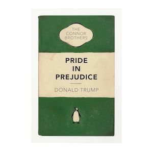 The Connor Brothers (British, born 1968) Pride in Prejudice (Green) Pigment print with silkscreen varnish in colours, 2020, signed, dated and numbered 15/35 in pencil (there were also five artist's proofs), the full sheet, framedSheet 750 x 500mm (29 1/2 x 19 5/8in)