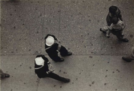 Two Sailors, Times Square, NYC, 1950