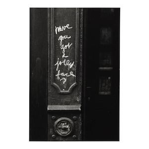 Helen Levitt (1913-2009); Untitled (Have You Got a Jolly Face?);