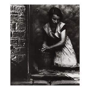 Bill Brandt (1904-1983); East End Morning (Young Housewife, Bethnal Green, London);
