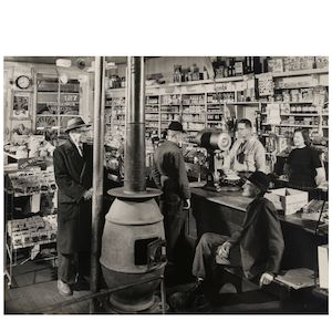 O. Winston Link (1914-2001); Egg, Stove, and Bananas, Vesuvius, Virginia (NW1352);