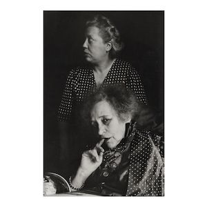 Henri Cartier-Bresson (1908-2004); Colette and her Companion Pauline, Paris;