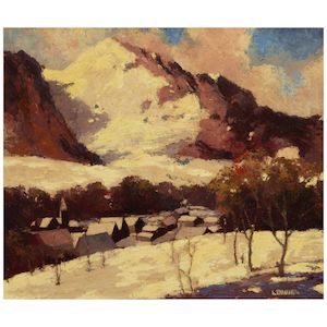 George Spangenberg (1907-1964) Julian, California 15 x 18 in.