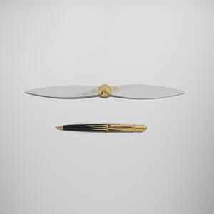 Santos propeller letter opener and mini Diablo pencil