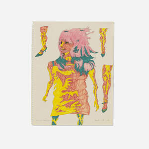 Untitled (Walking Woman with Leg Options) 