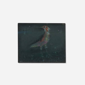 Shore Bird with Insect