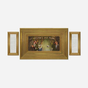 Donald Roller Wilson, Brenda's Nut Farm (triptych)