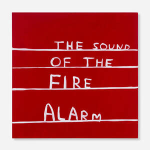 David Shrigley, The Sound of the Fire Alarm