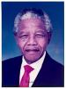 Large color Photograph Signed, "NMandela,"
