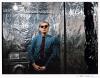 Andy Warhol in the silvered bathroom at the Factory. 1965; printed 2008.