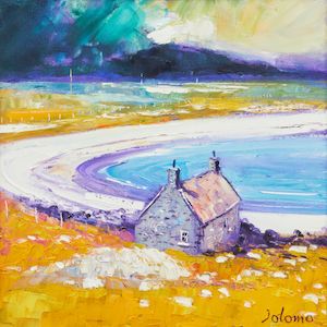 John Lowrie Morrison (British, born 1948) 'Vatersay - Isle of Barra'