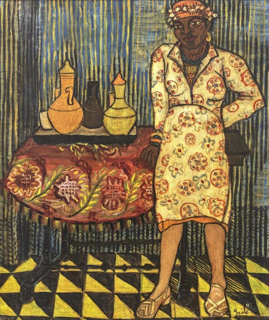A Woman with Water Pots