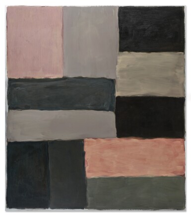 Sean Scully, Wall of Light Pink Black