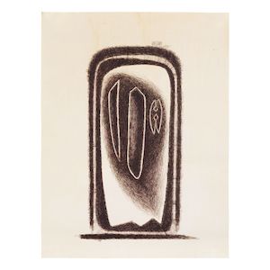 Sadequain (Pakistani, 1930-1987) Untitled (Four Figures)