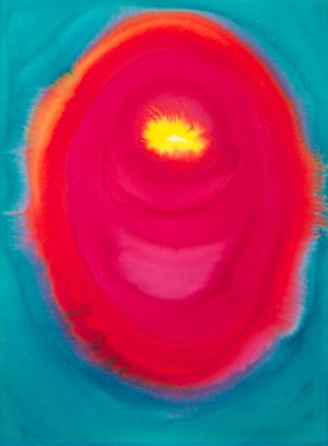 Prafulla Mohanti (B.1936) Untitled (Red)