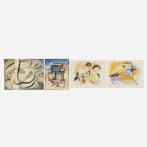 Untitled (four works)