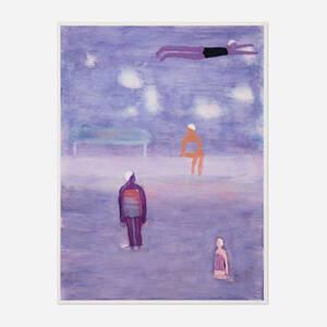 Swimmers In Fog