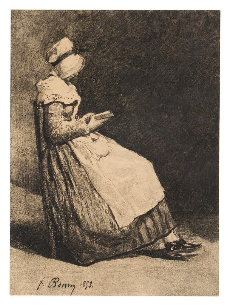 Seated Woman Reading