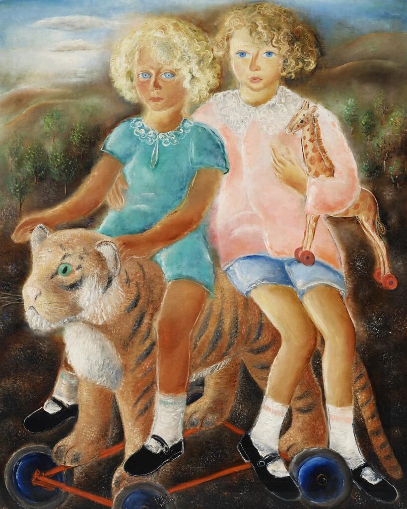 A Double Portrait of Two Boys