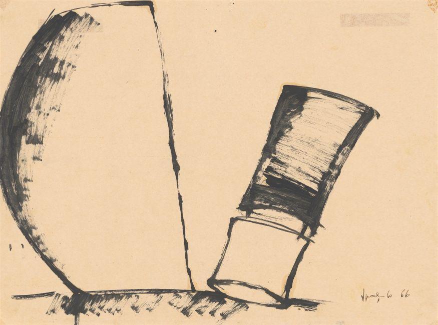 Untitled (scetch to a sculpture)