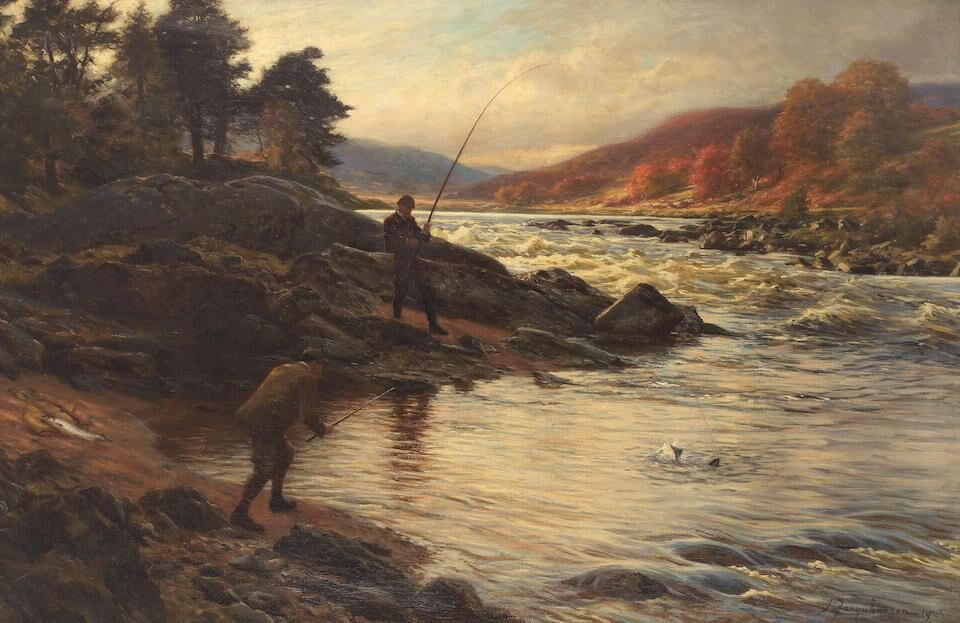 Salmon Fishing on the Dee