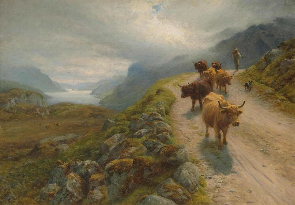 To Valley Pastures, Loch Maree