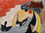 1923-2006 "Love-filled galas ring out - Rimbaud Illuminations Exhibition #03" (1971)