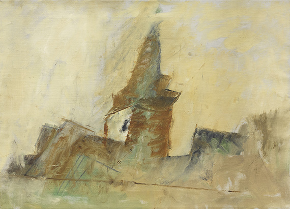 Lyonel Feininger, Ohne Titel (Church of Gaberndorf)