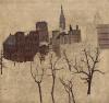 Stuyvesant Square and Study for "23rd St. El." 1975 and circa 1943.