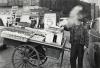 Lower Manhattan, the Battery (peanut seller). 1945; printed before 1976.