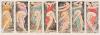 Seven watercolors of Isadora Duncan.
