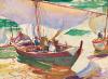 Sailboats.